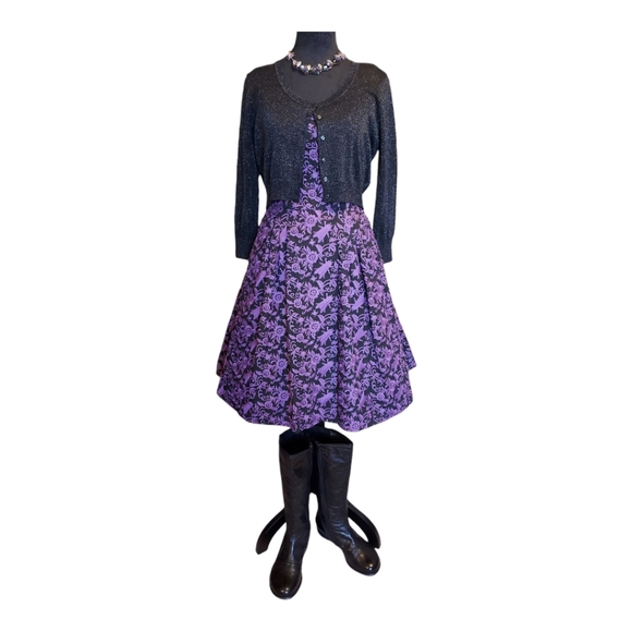 Betsey Johnson Insect/Spider/Fly Embroidered Dress - Picture 5 of 9